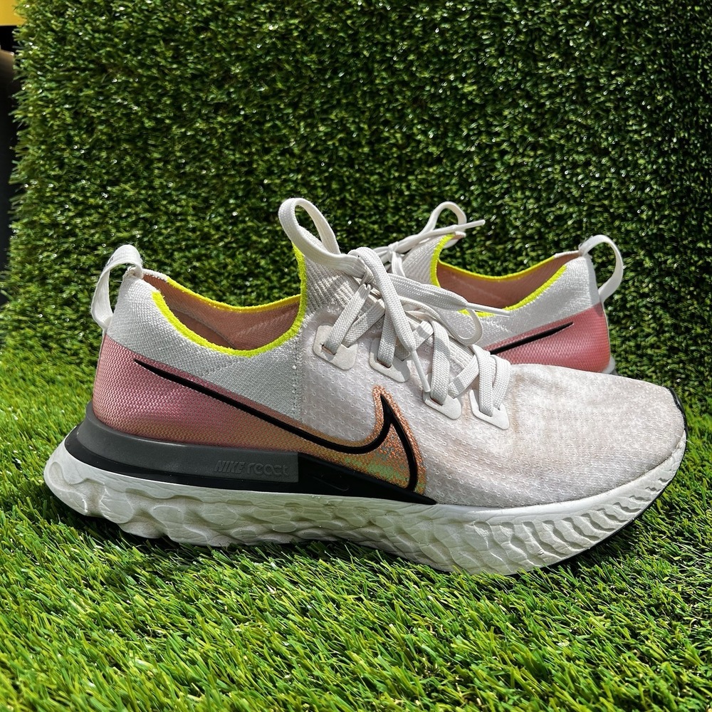 Nike Shoes Men Size 11.5  react infinity run white athletic running sneakers